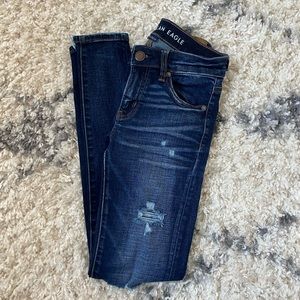 American Eagle Super Stretch Jeggings 0 Reg